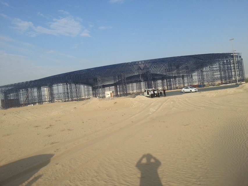 巴彦淖尔大型场馆网架工程